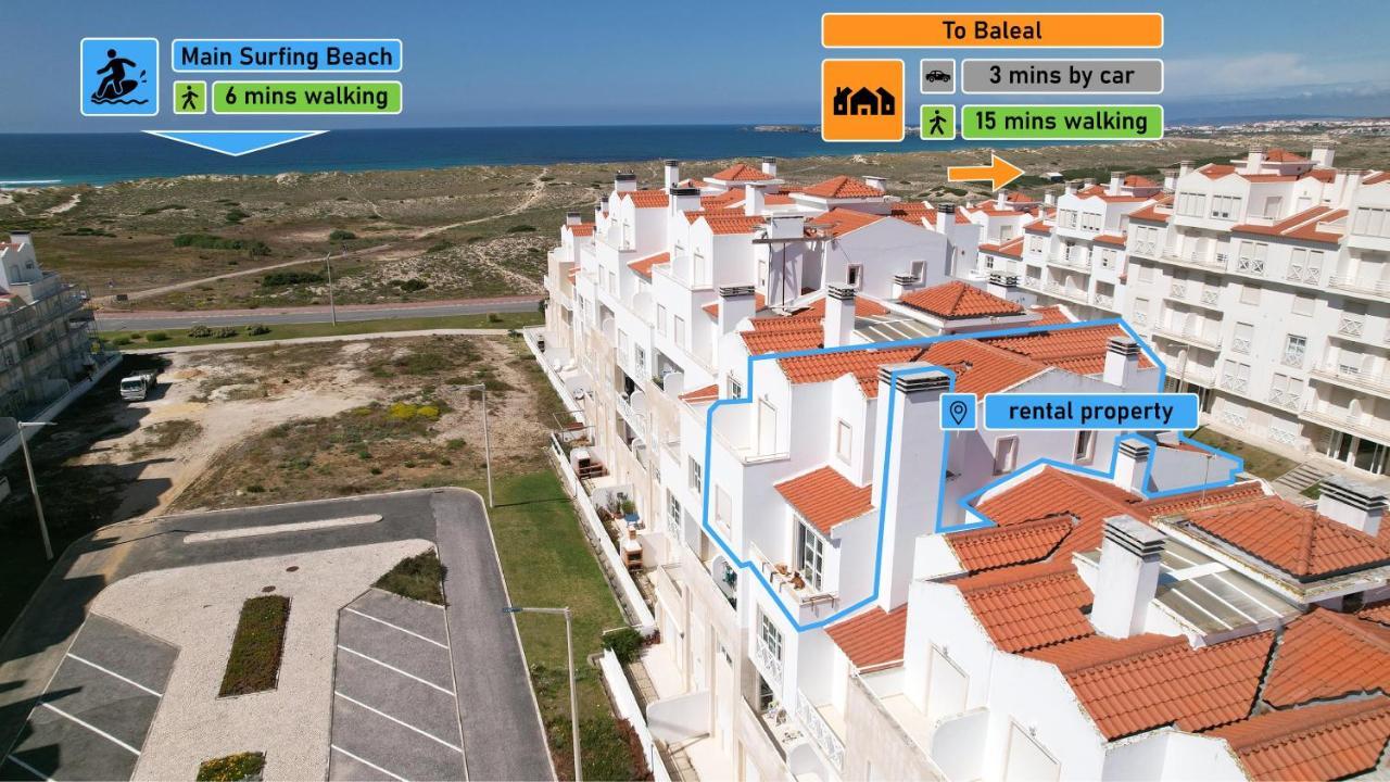 Baleal Beachfront Duplex Peniche Exterior foto